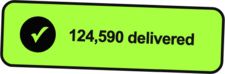 124,590 emails delivered